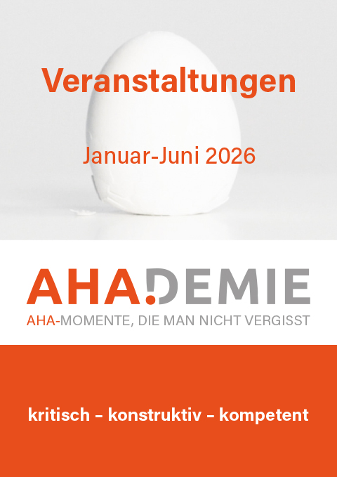 AHADEMIE Veranstaltungen im September
