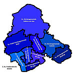Karte Kirchengemeinden in Recklinghausen