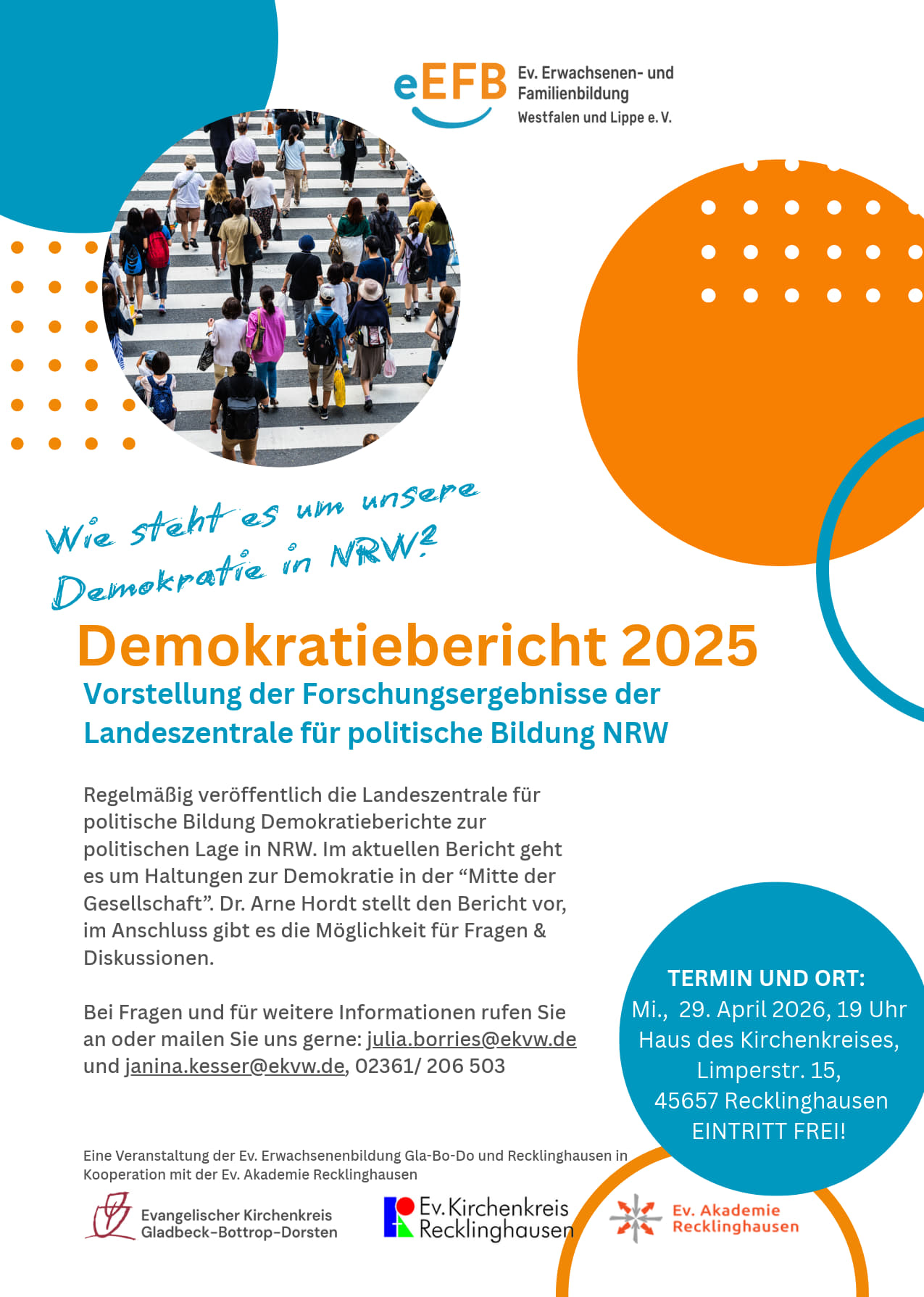 AHADEMIE Veranstaltungen im September